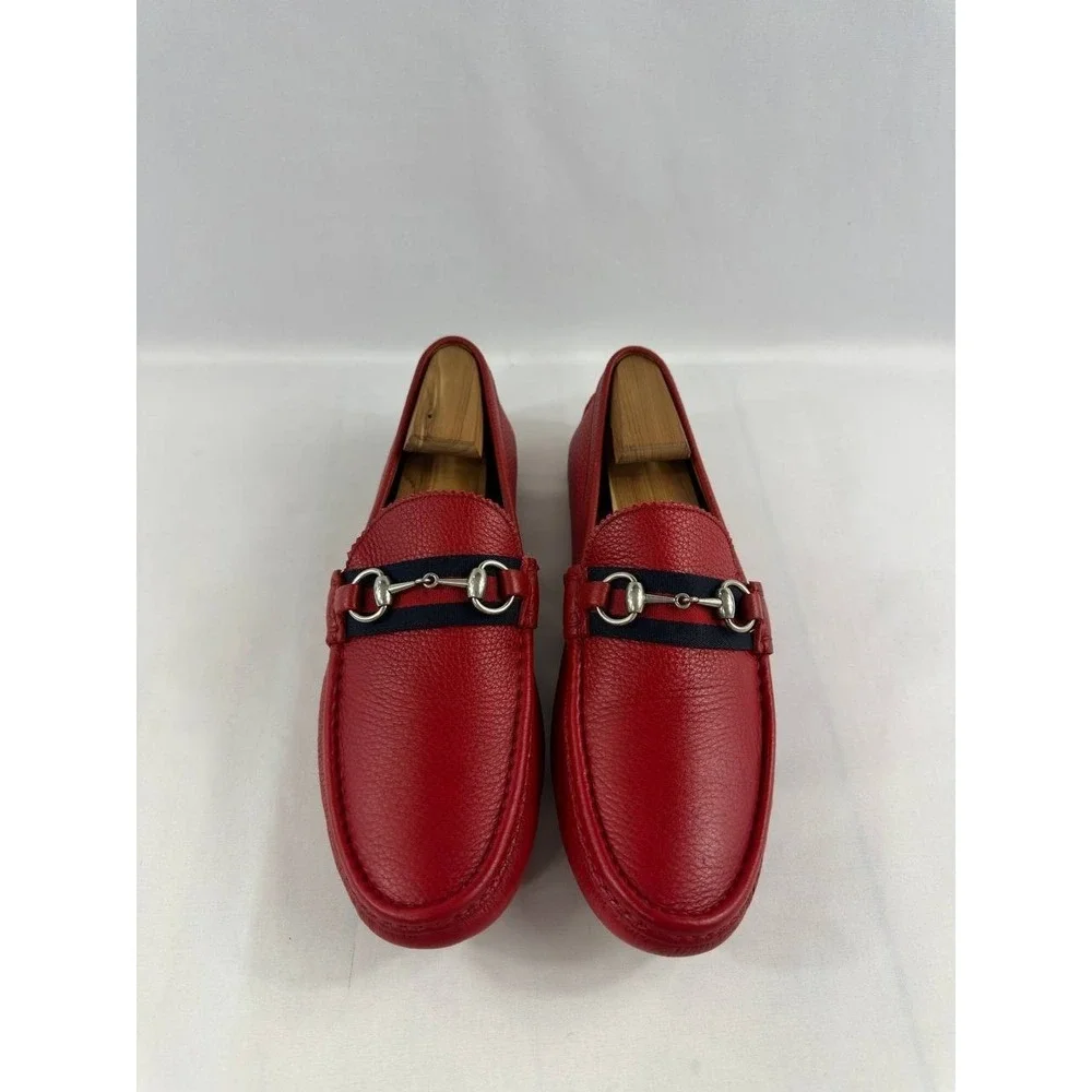 Gucci red leather